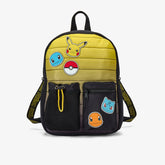 Pokemon Quilt Backpack Black Combination