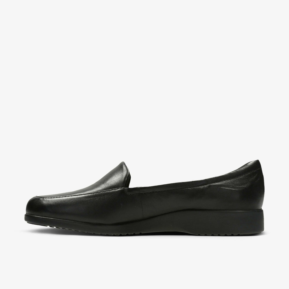 Georgia Loafer Black Leather