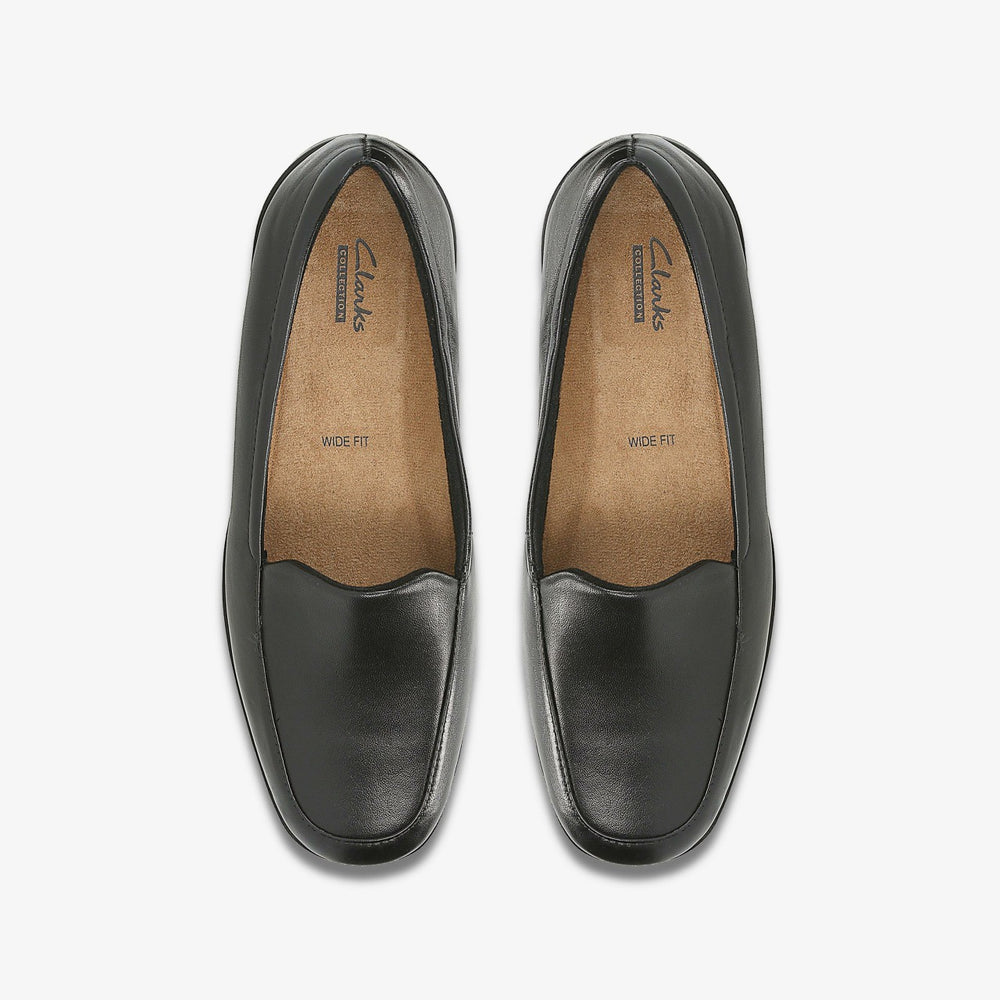 Georgia Loafer Black Leather