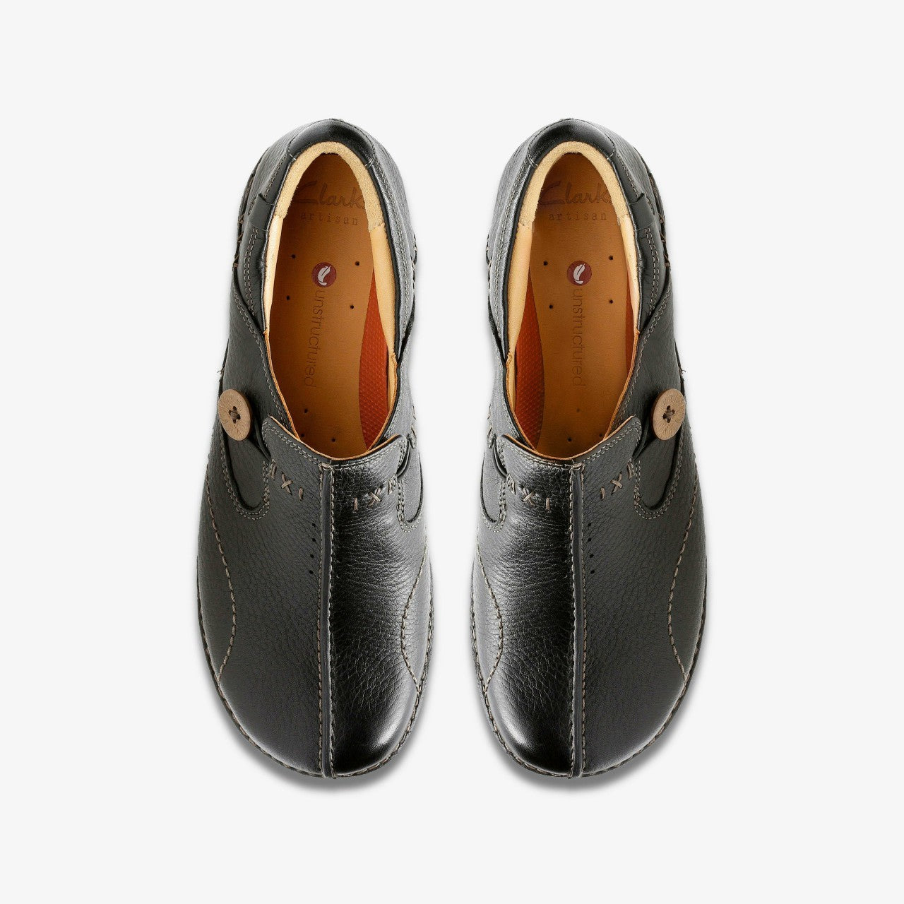 Un Loop Black Leather