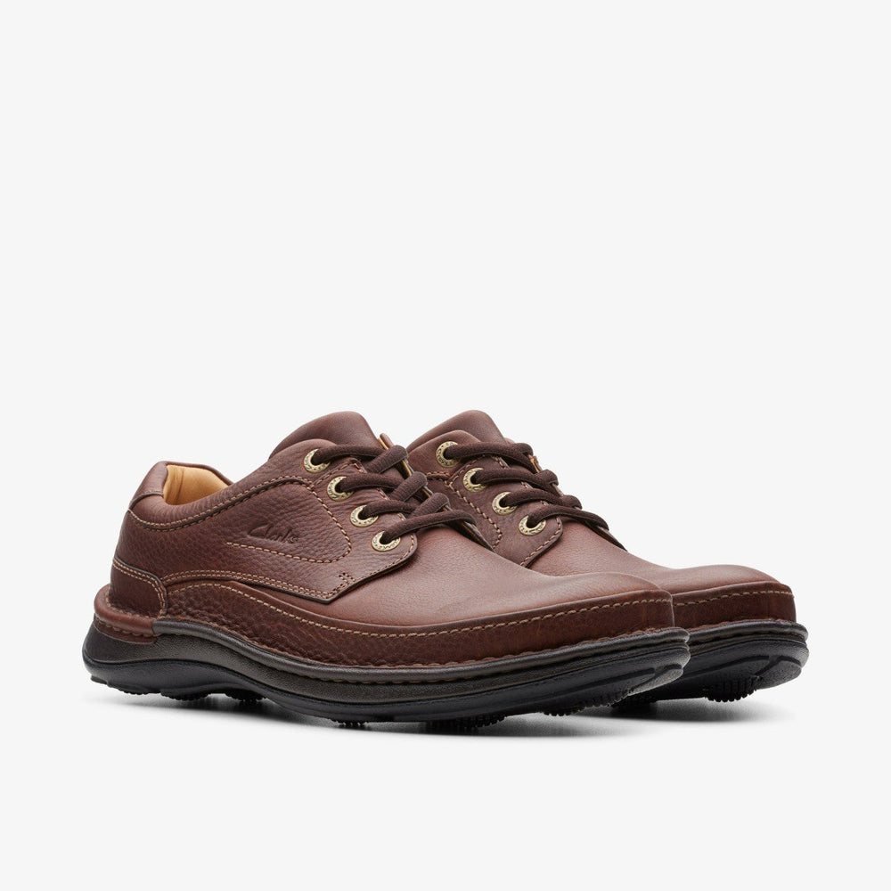 Nature Three Mahogany Leather