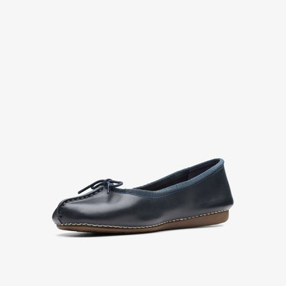 Freckle Ice Navy Leather