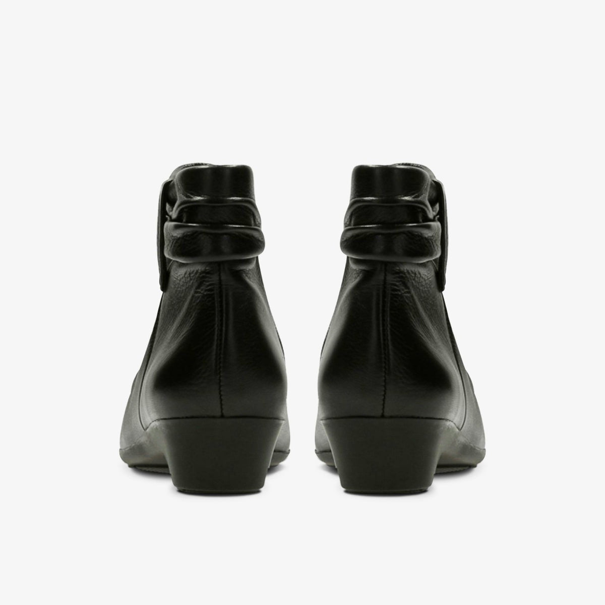 Matron Ella Ankle Boot Black Leather