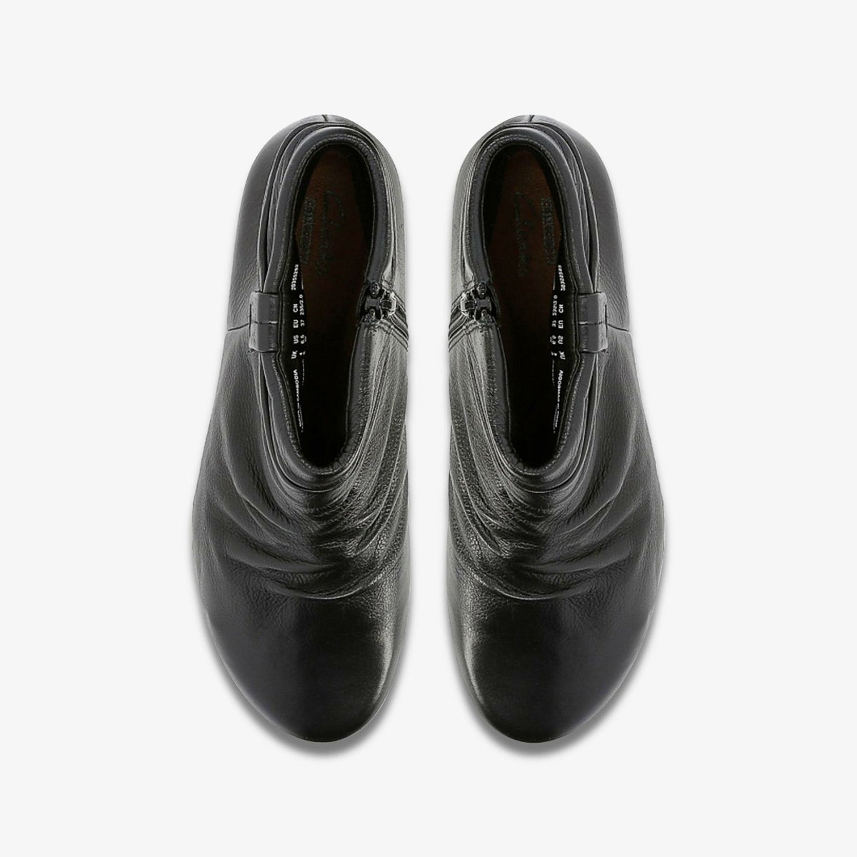 Matron Ella Ankle Boot Black Leather