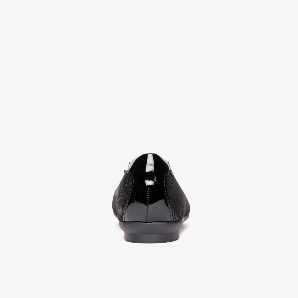 Candra Glow Black Suede