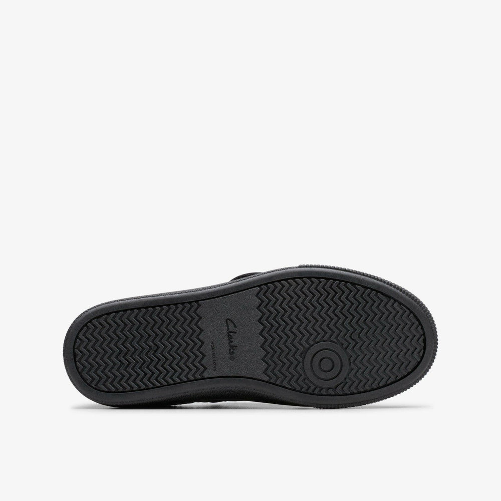 Hopper Run Black Fabric