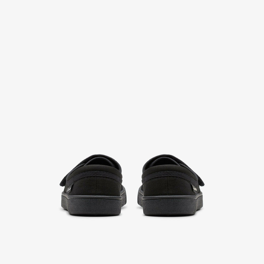 Hopper Run Black Fabric