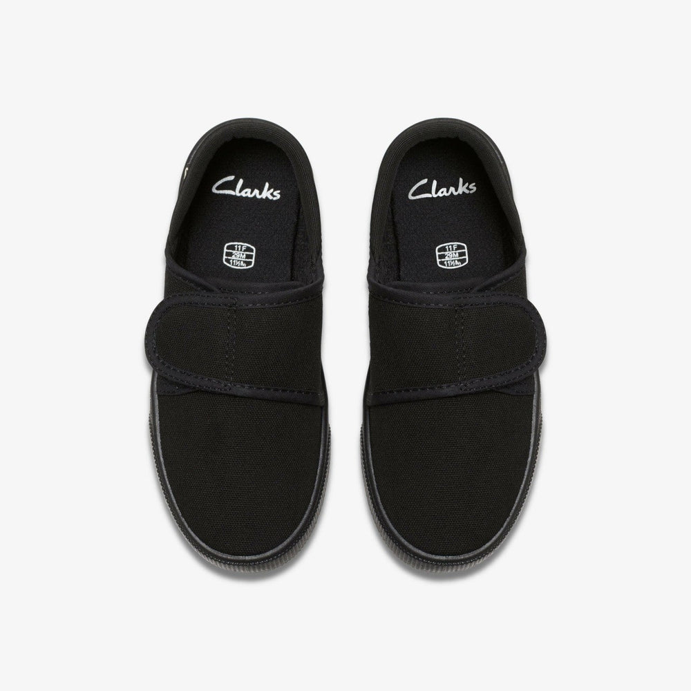 Hopper Run Black Fabric