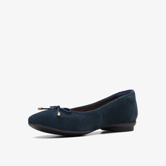 Candra Light Navy Suede