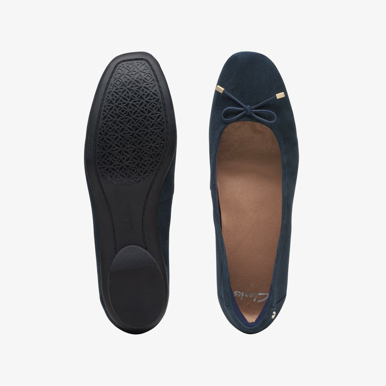 Candra Light Navy Suede