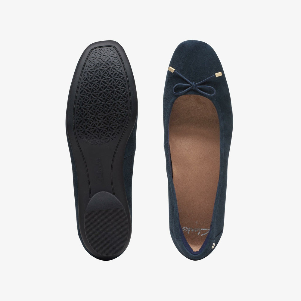 Candra Light Navy Suede