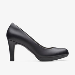 Adriel Viola Black Leather