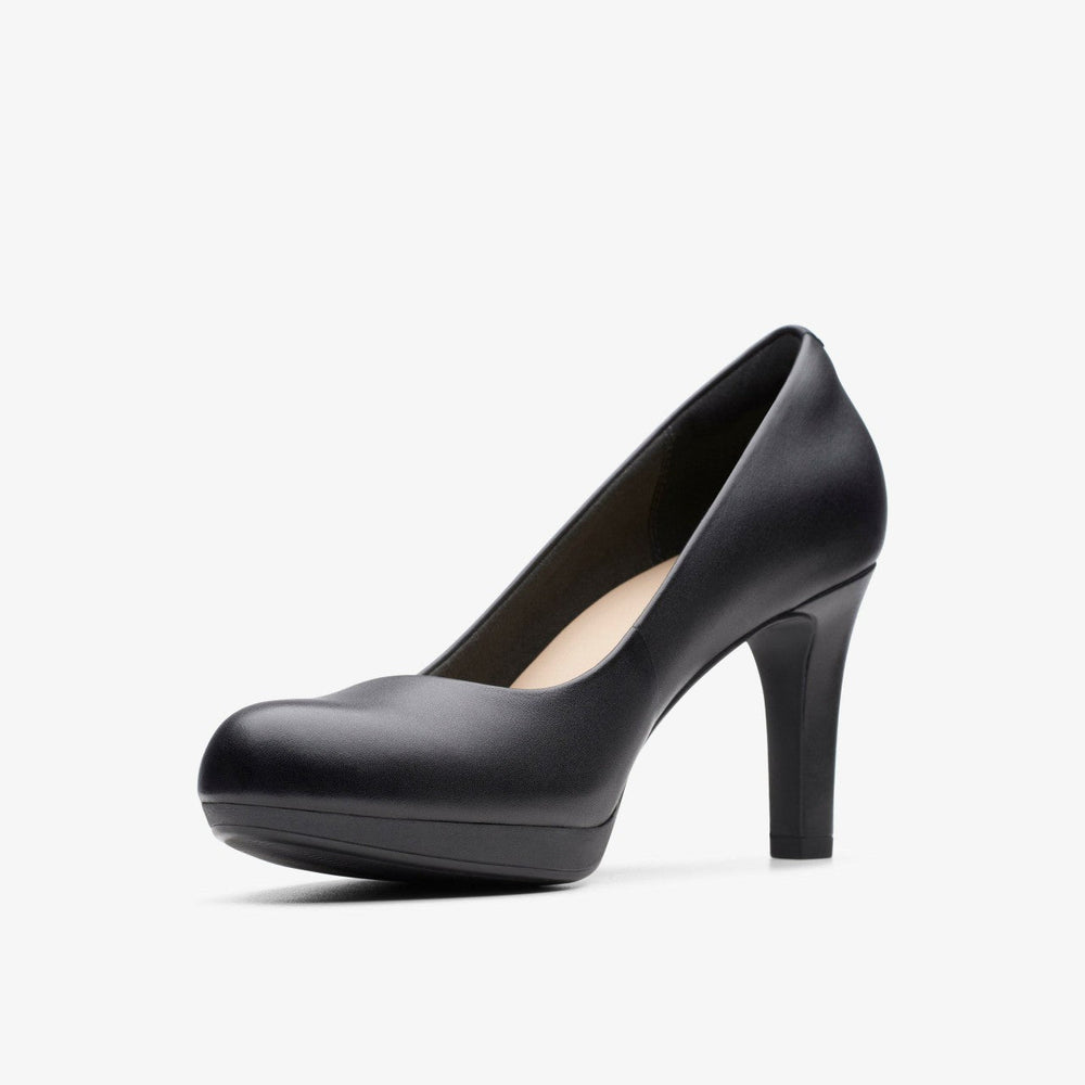 Adriel Viola Black Leather