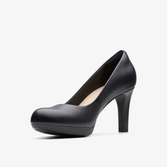 Adriel Viola Black Leather