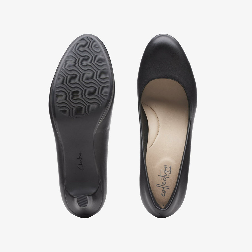 Adriel Viola Black Leather