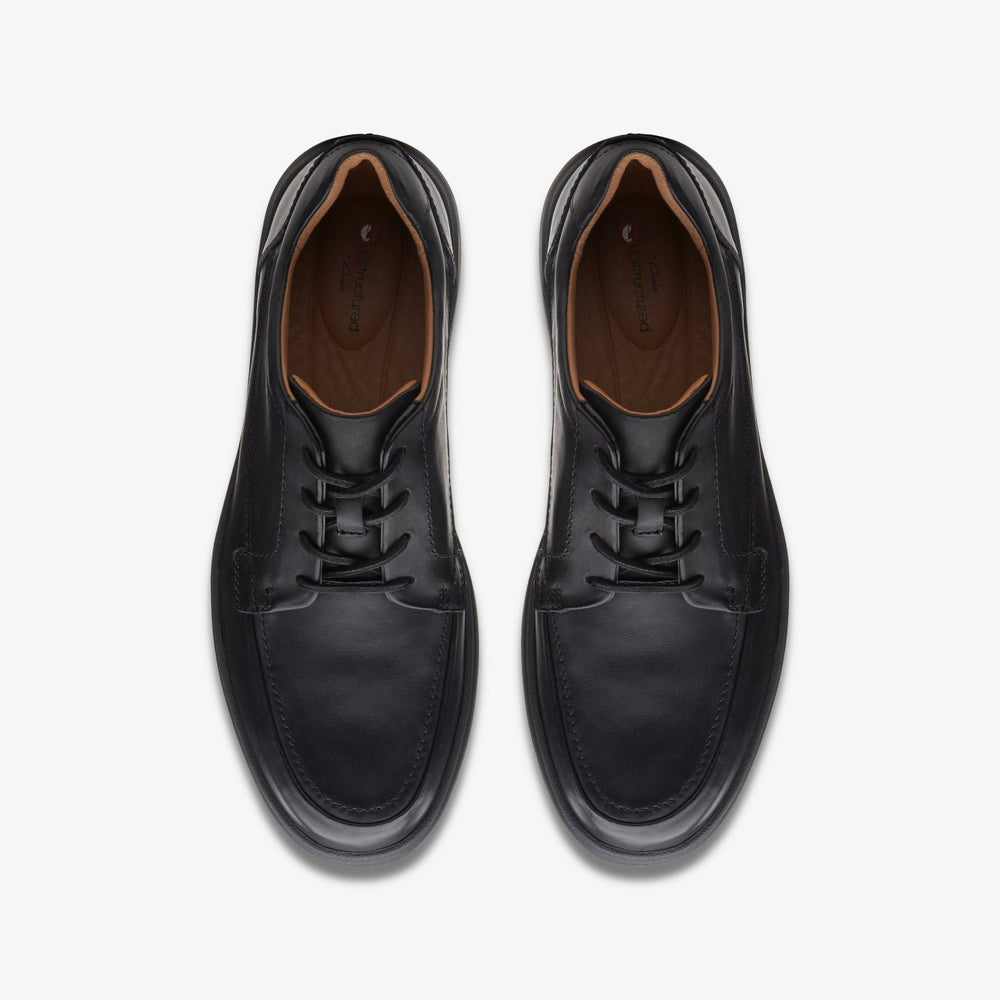 Un Abode Ease Black Leather