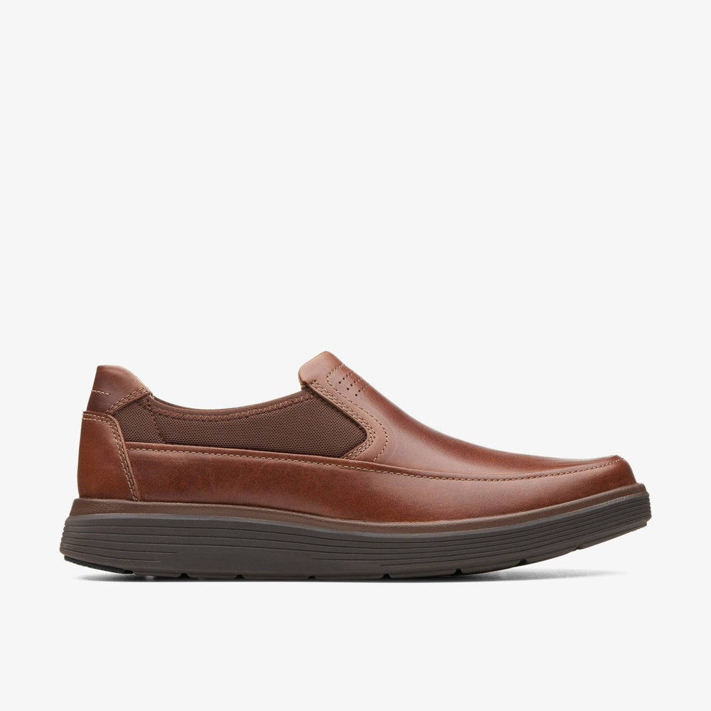 Un Abode Go Loafer Dark Tan Leather