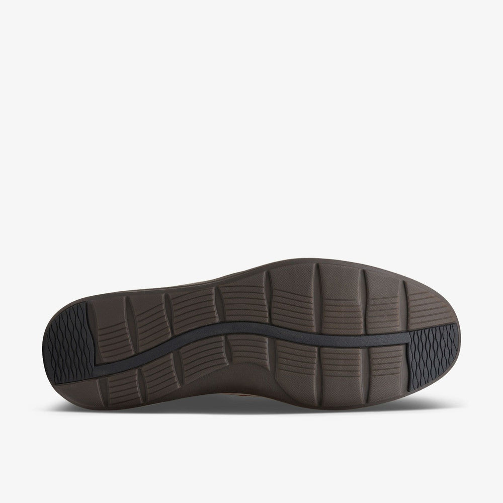 Un Abode Go Loafer Dark Tan Leather