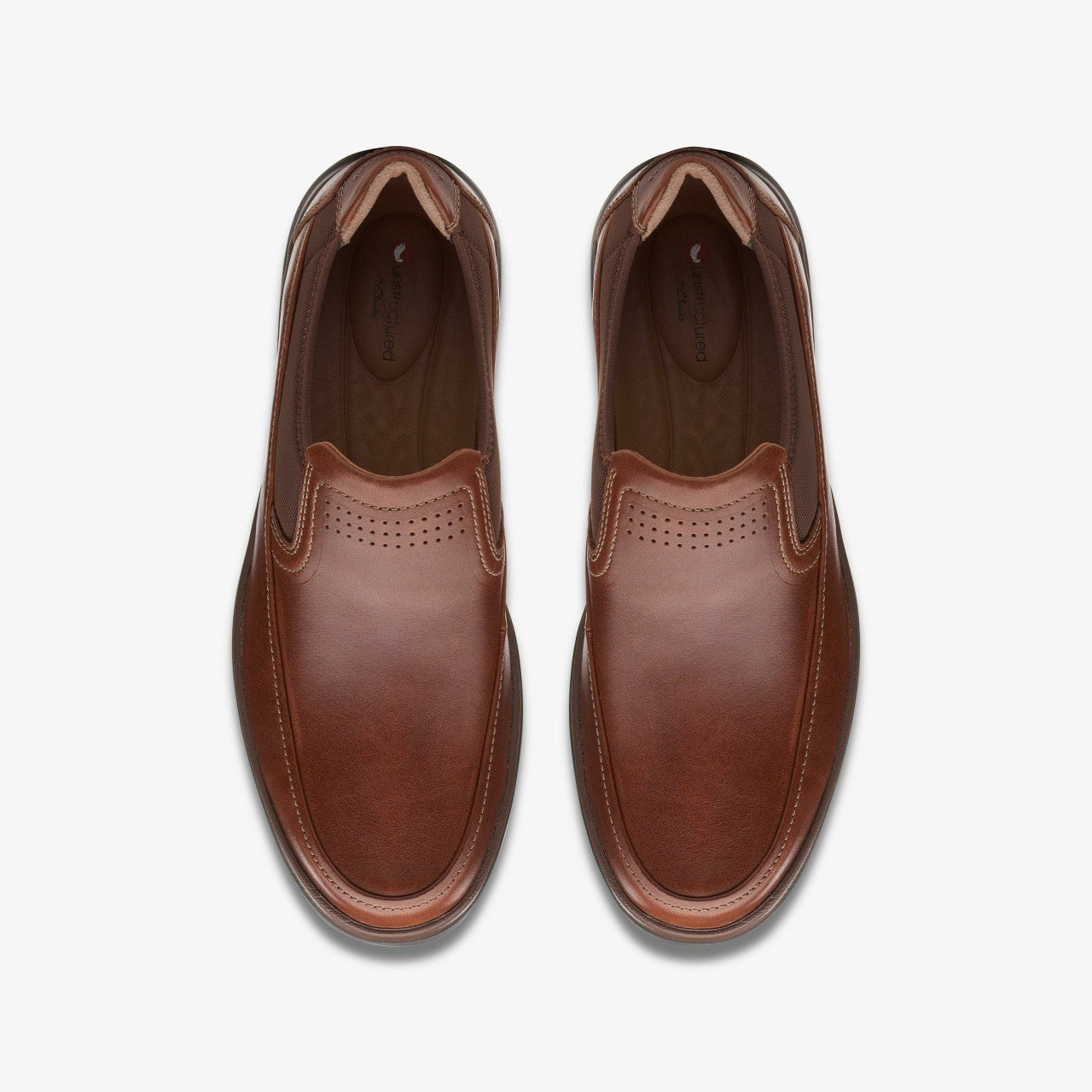 Un Abode Go Loafer Dark Tan Leather