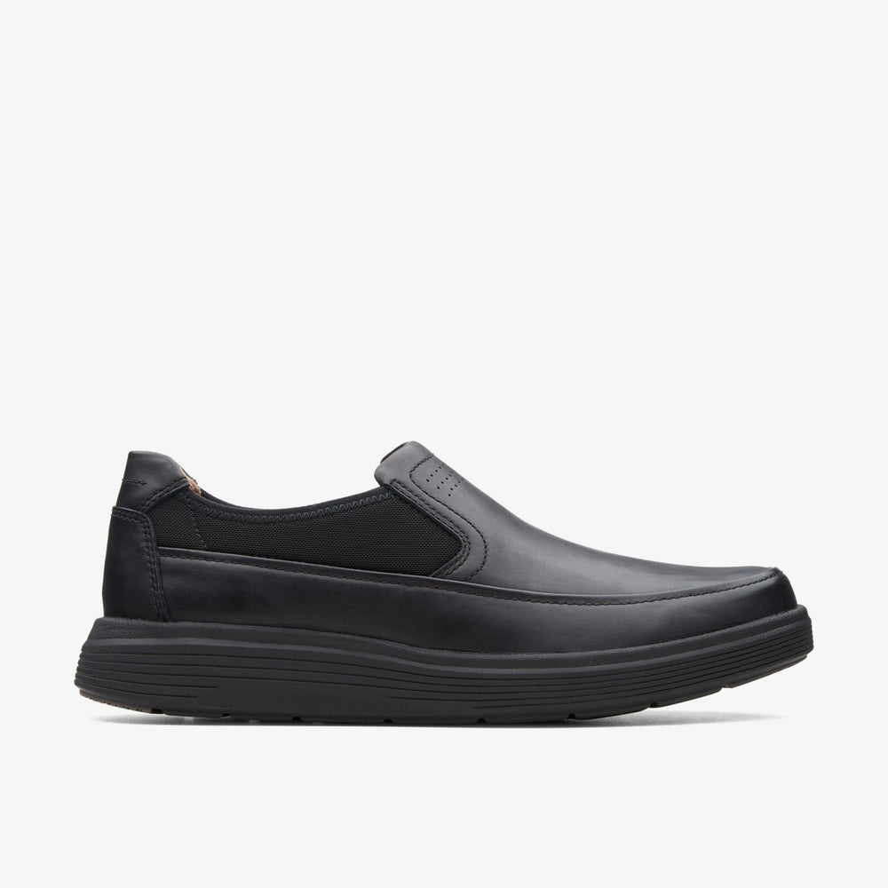 Un Abode Go Loafer Black Leather