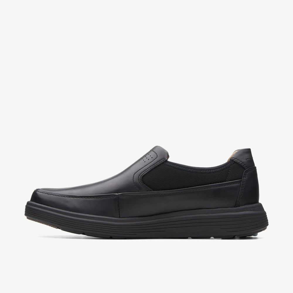Un Abode Go Loafer Black Leather