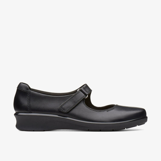 Hope Henley Black Leather