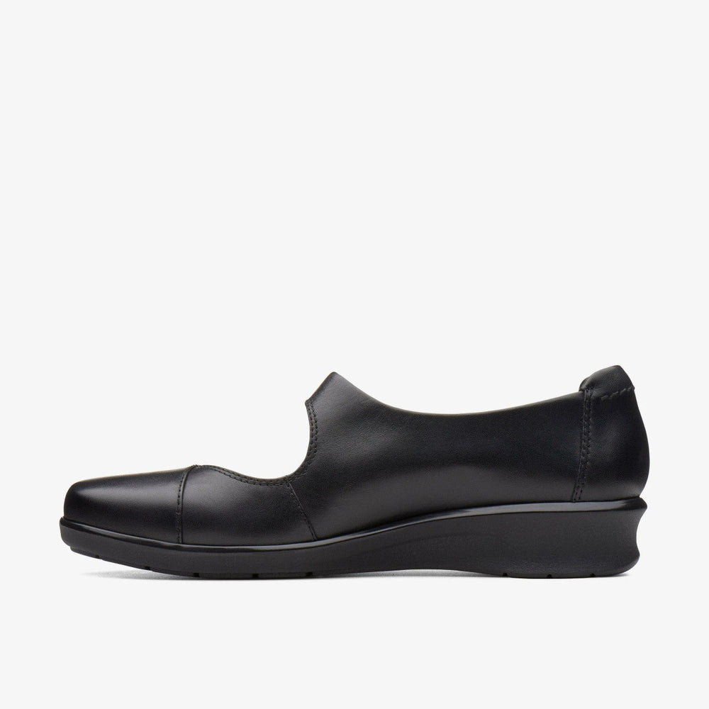 Hope Henley Black Leather