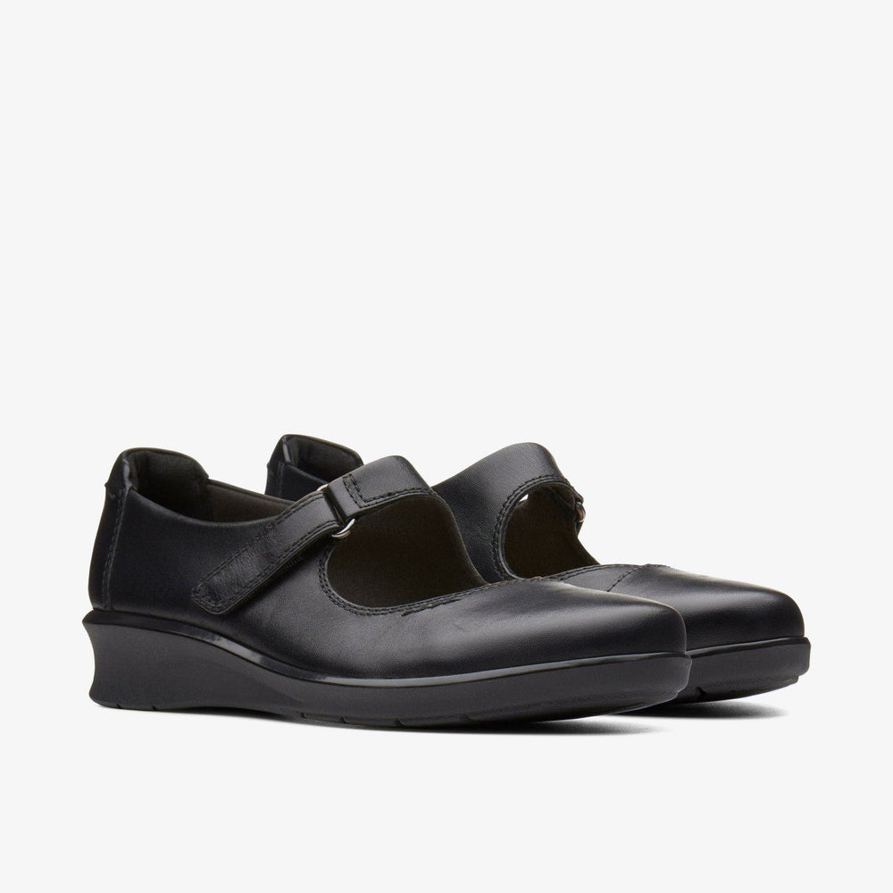 Hope Henley Black Leather
