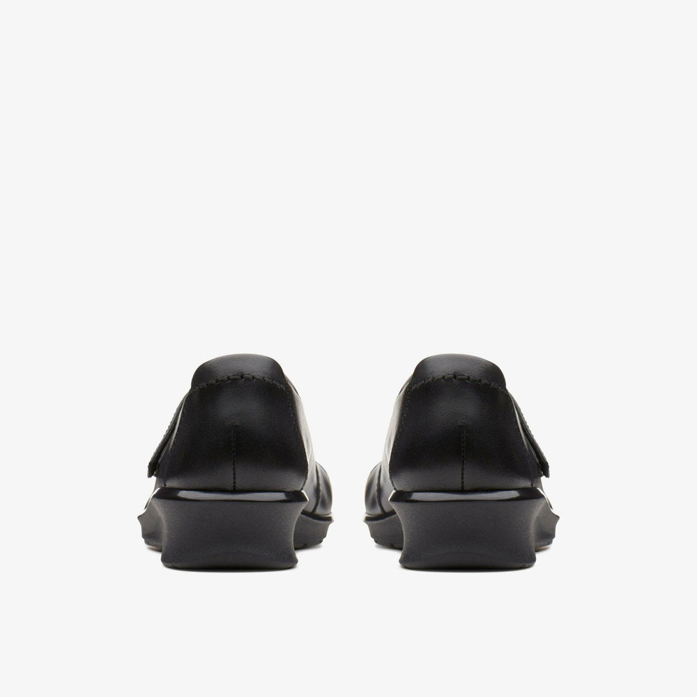 Hope Henley Black Leather