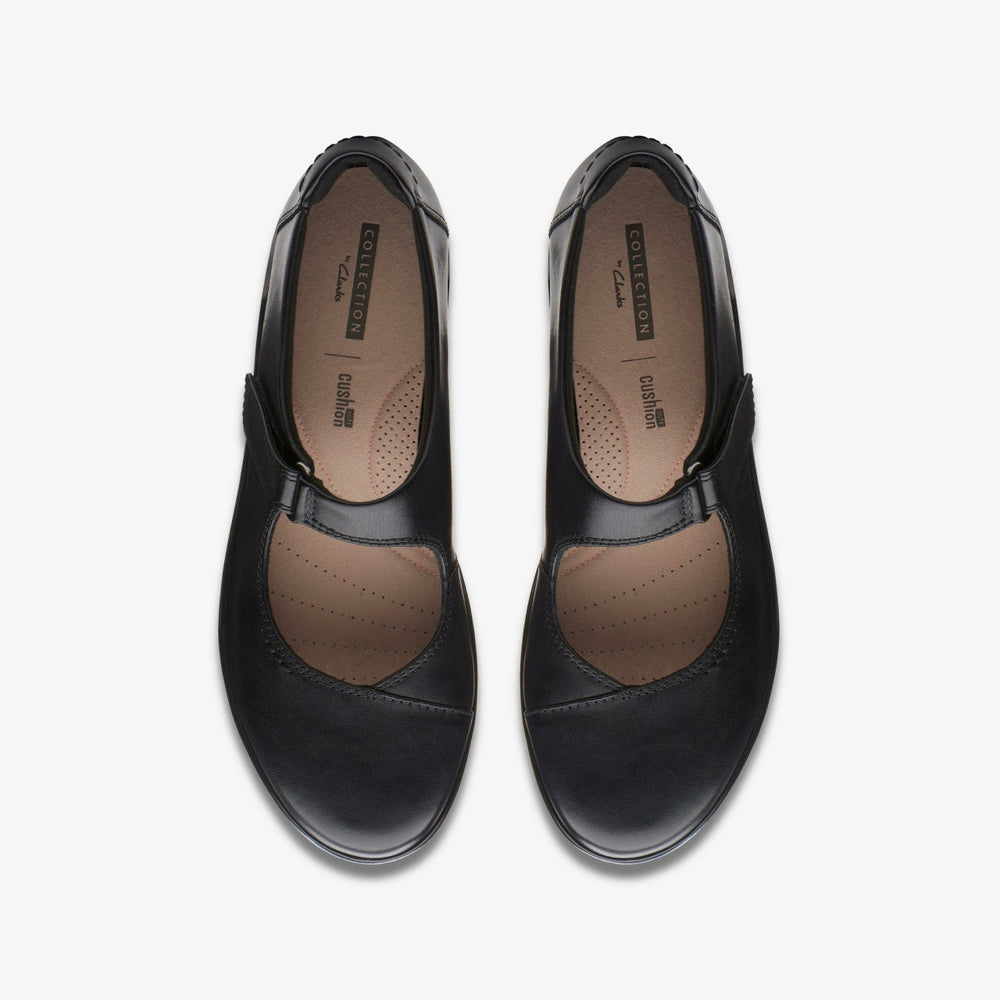 Hope Henley Black Leather