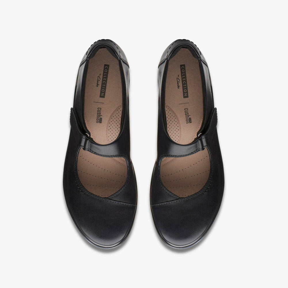 Hope Henley Black Leather