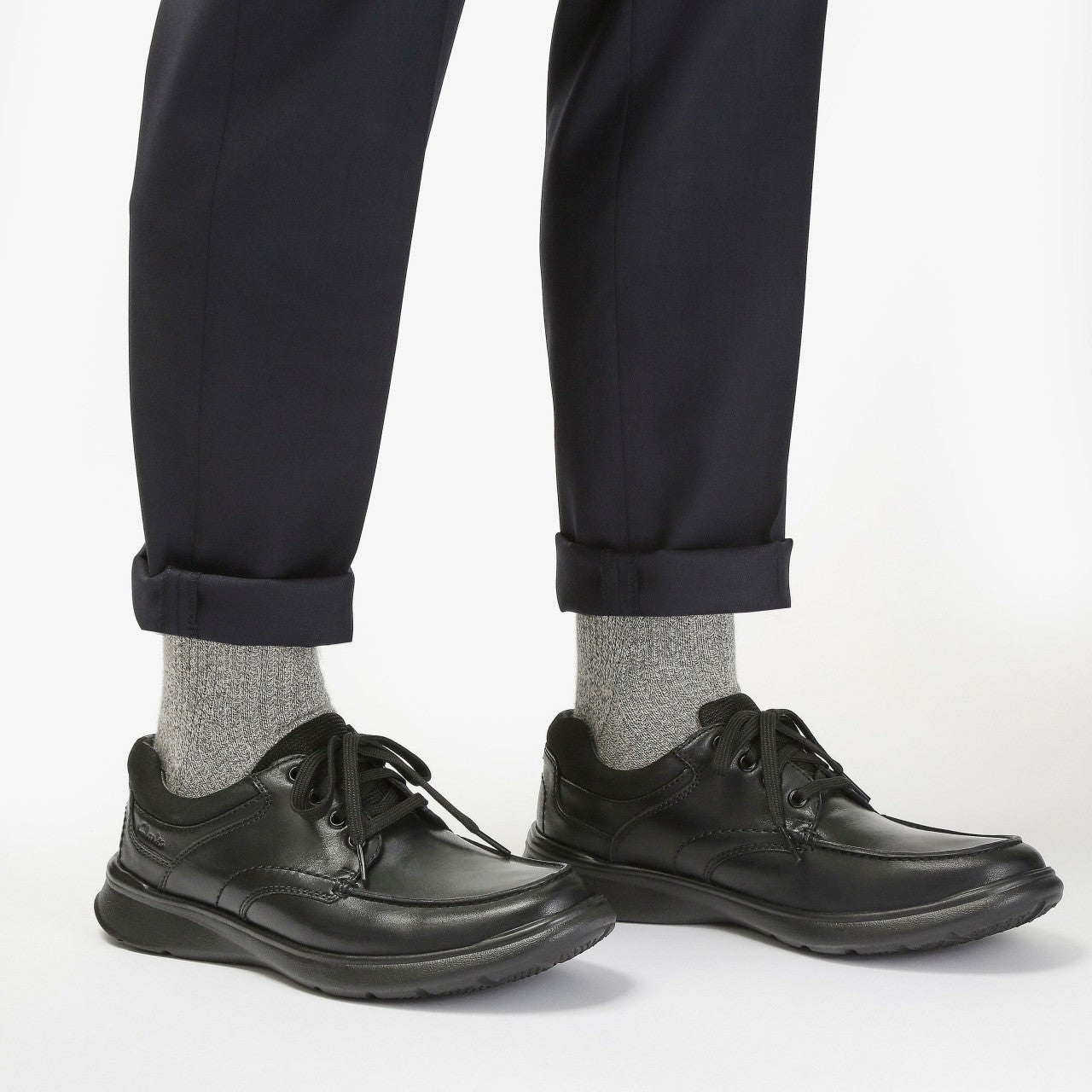 Cotrell Edge Black Smooth Leather