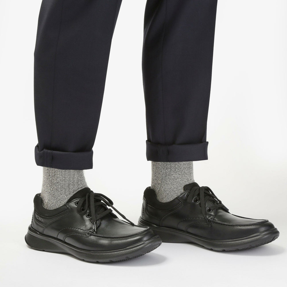 Cotrell Edge Black Smooth Leather