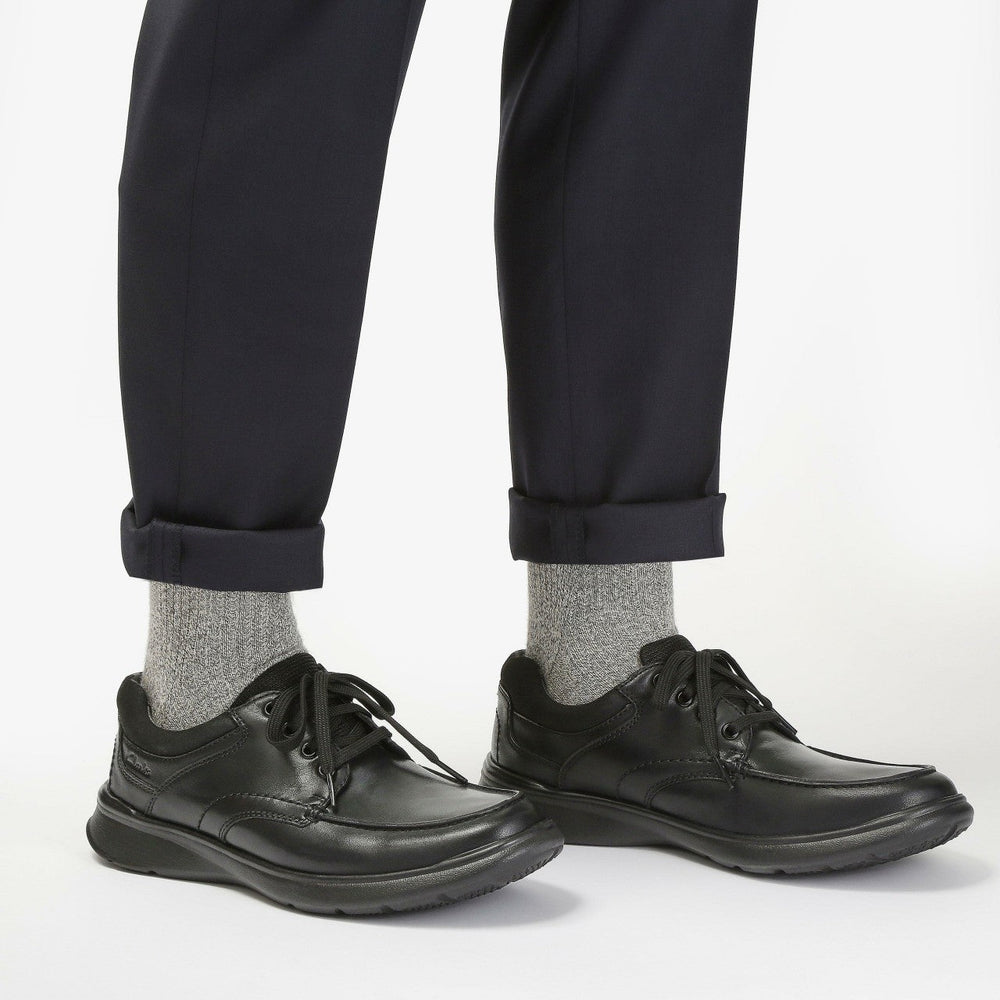 Cotrell Edge Black Smooth Leather