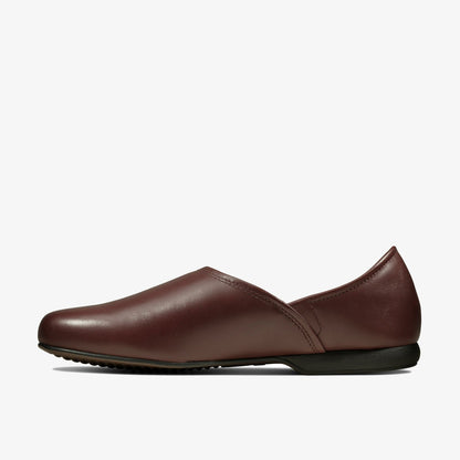 Harston Elite Slipper Burgundy Leather