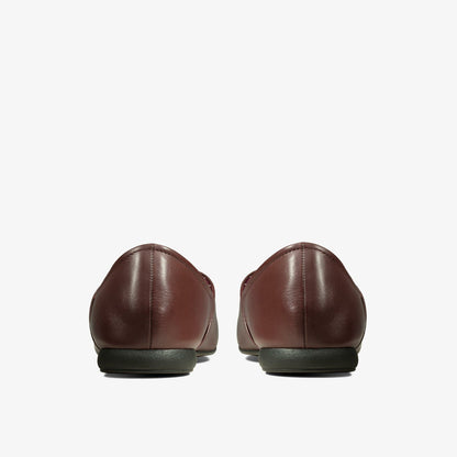 Harston Elite Slipper Burgundy Leather