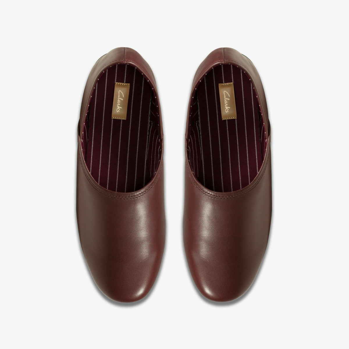 Harston Elite Slipper Burgundy Leather