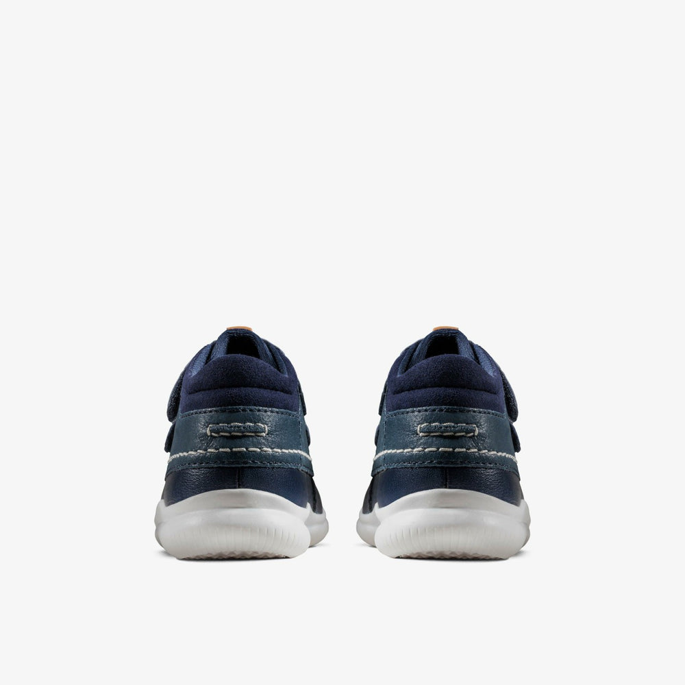 Crest Tuktu Toddler Navy Leather