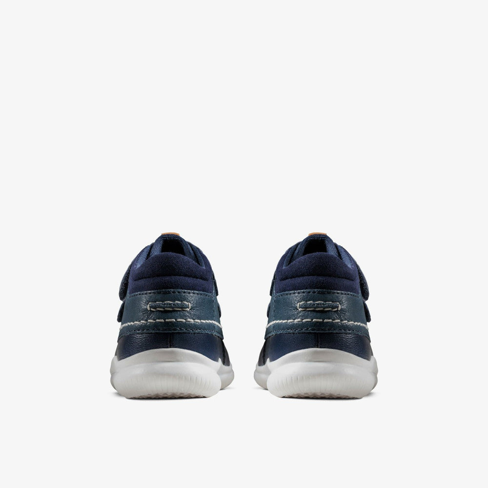 Crest Tuktu Toddler Navy Leather