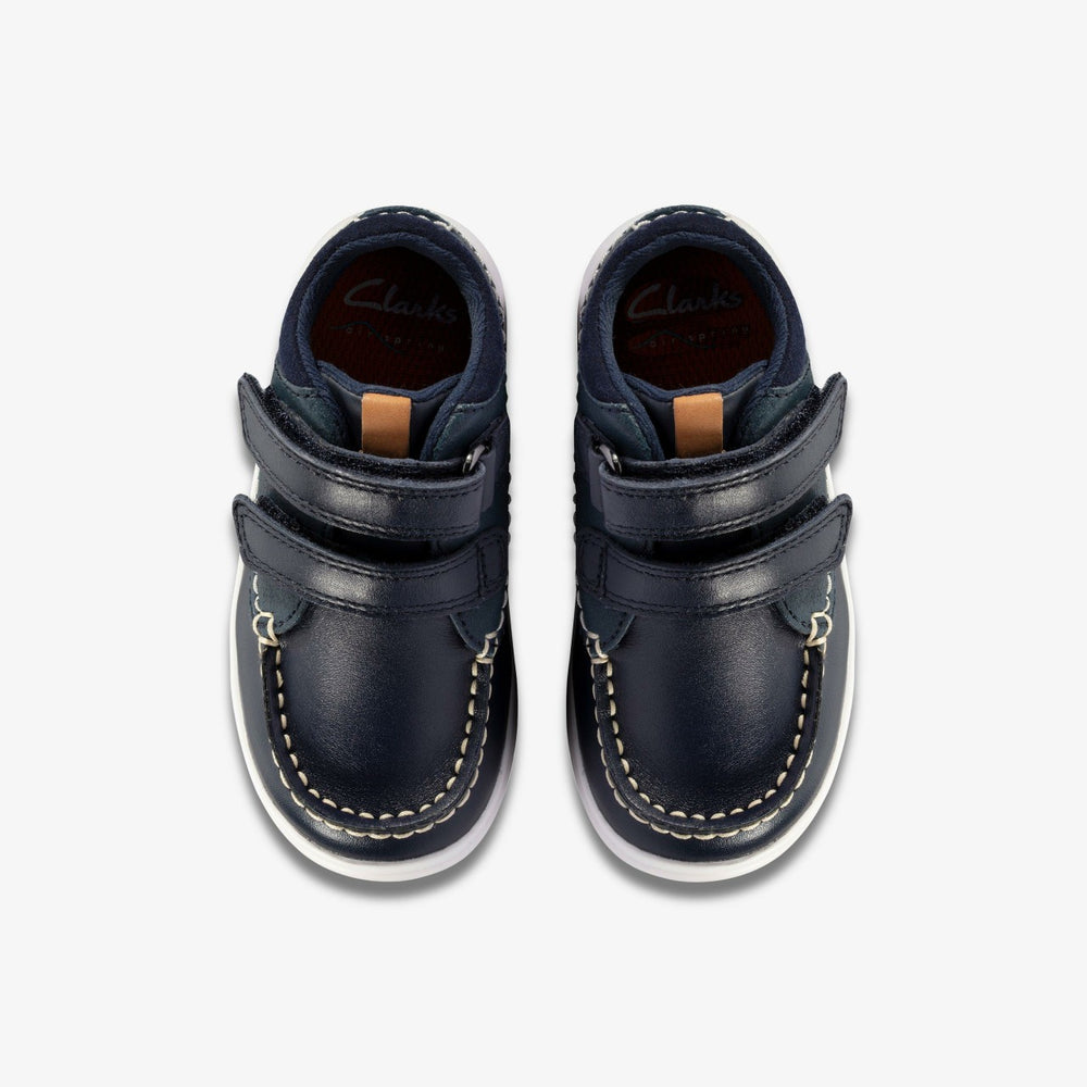 Crest Tuktu Toddler Navy Leather