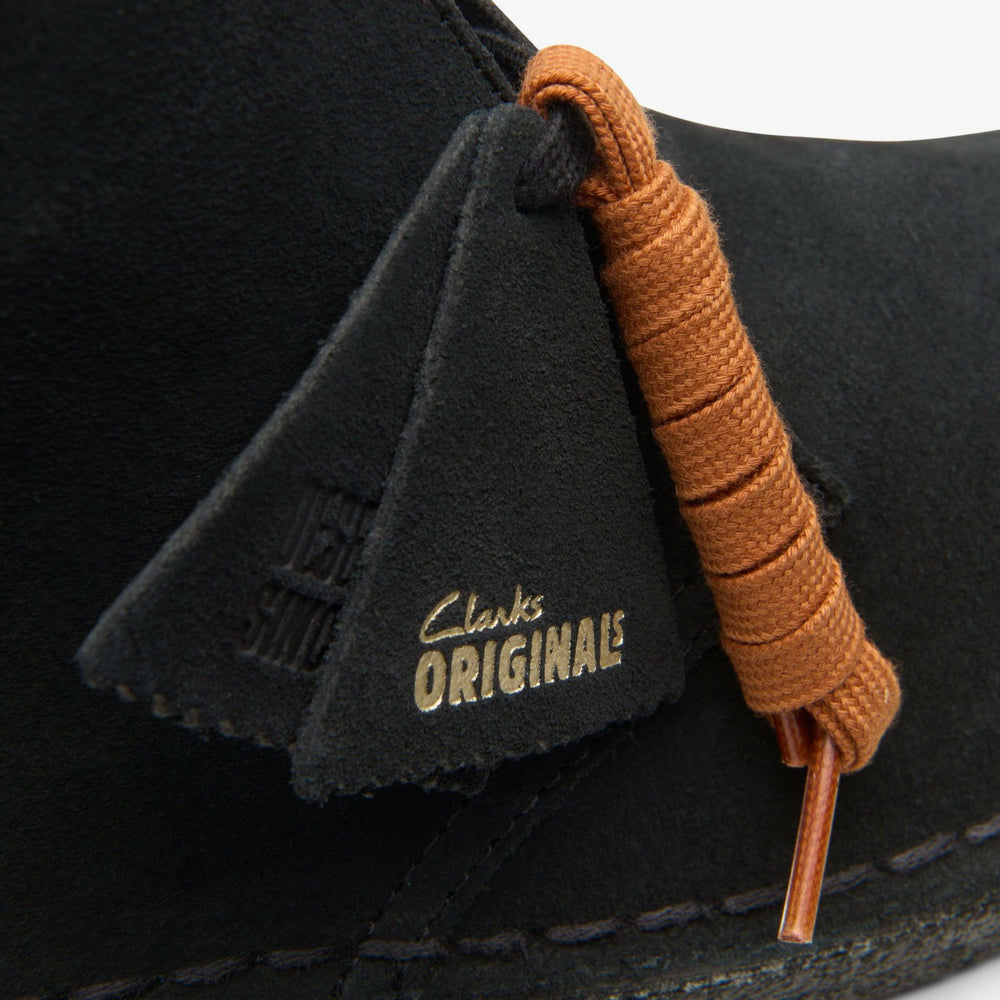 Desert Boot Black Suede