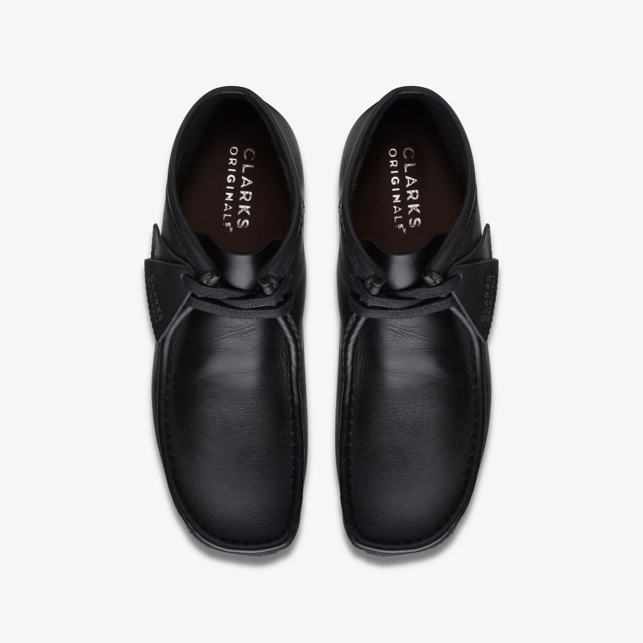 Wallabee Boot Black Leather