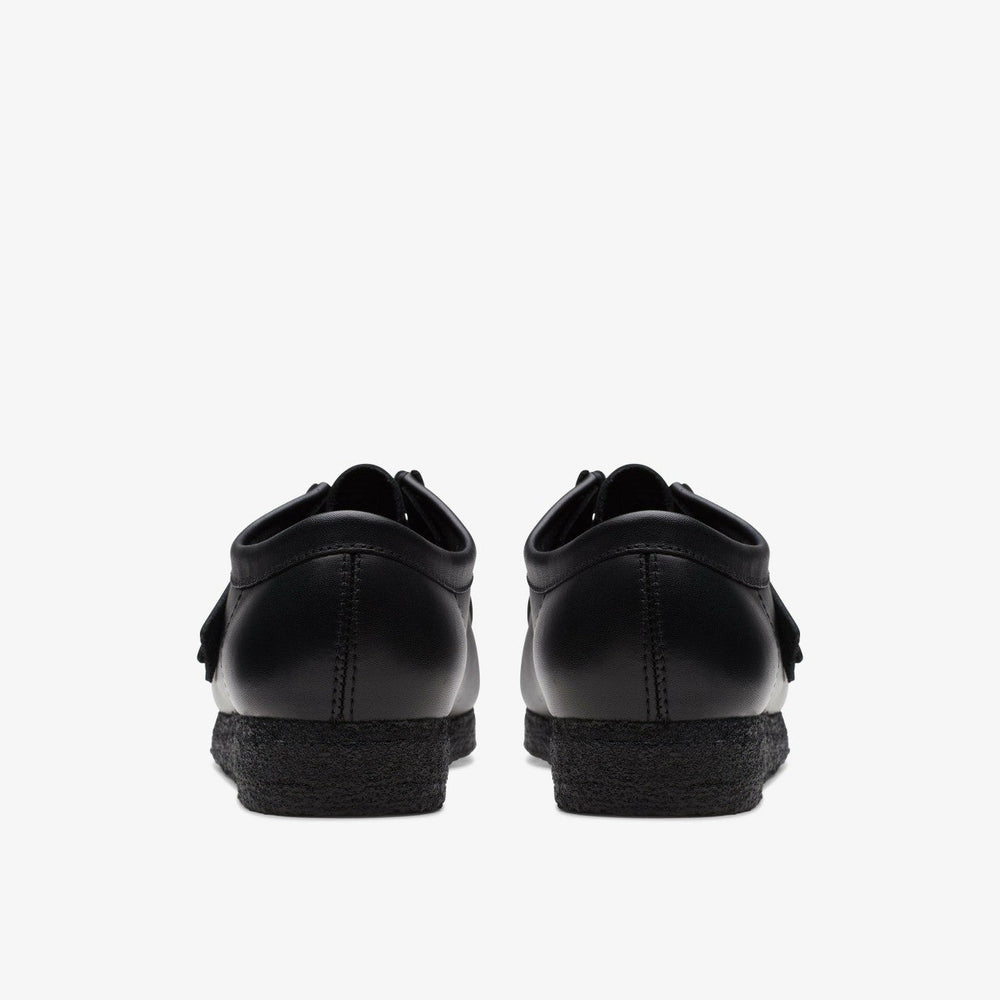 Wallabee Black Leather