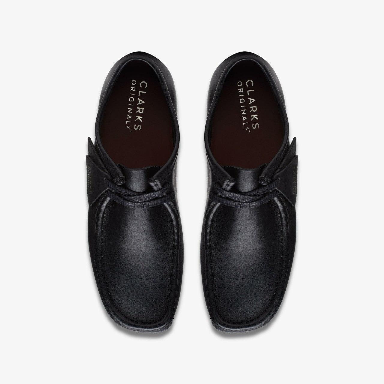 Wallabee Black Leather