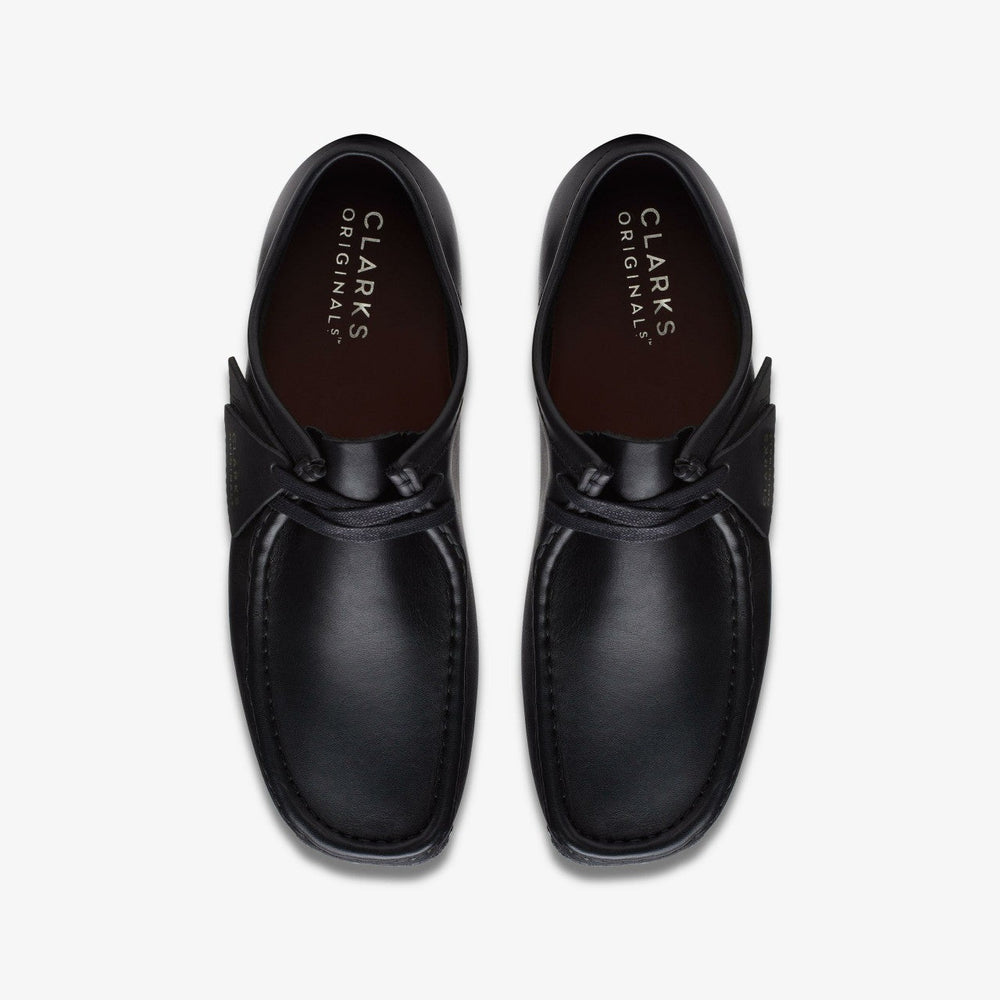 Wallabee Black Leather