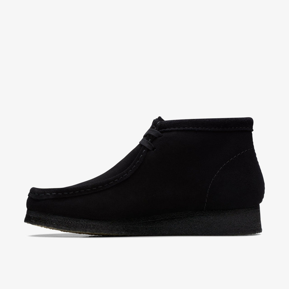 Wallabee Boot Black Suede