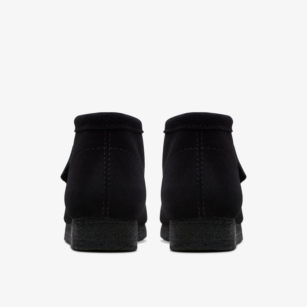 Wallabee Boot Black Suede