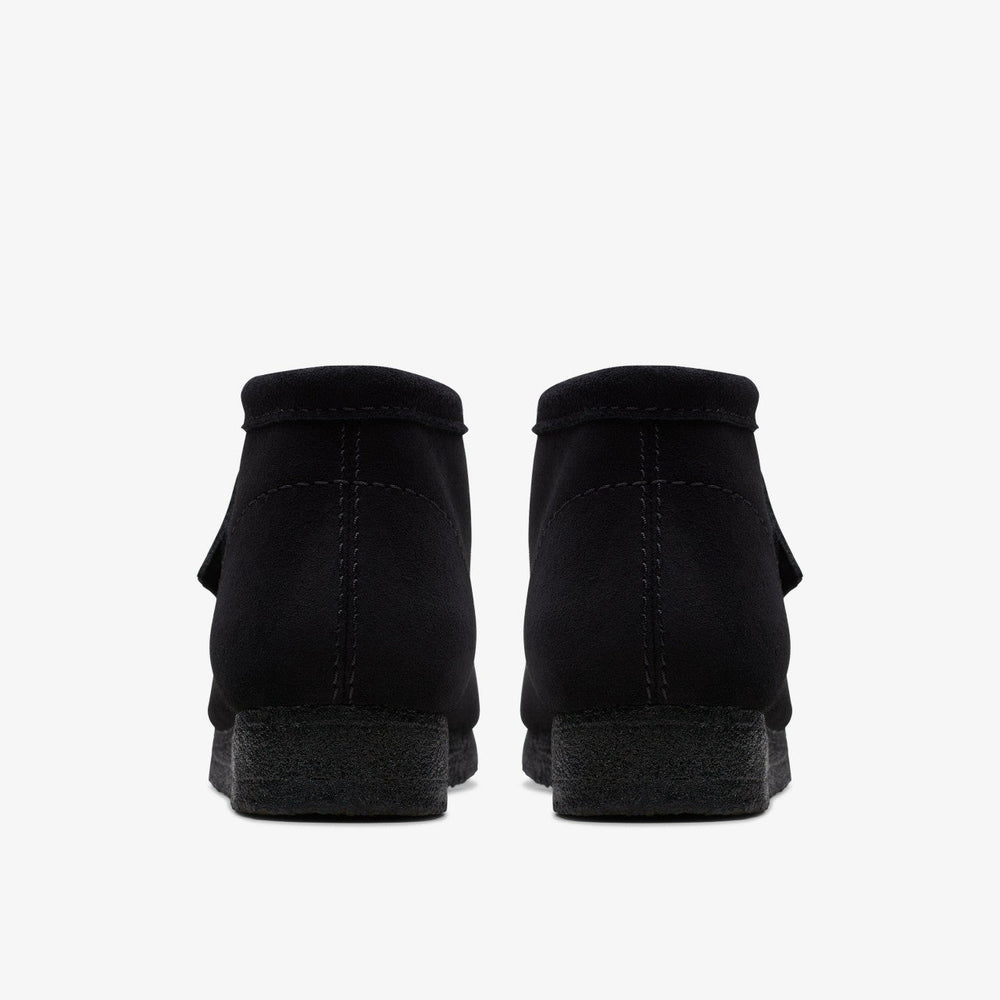 Wallabee Boot Black Suede