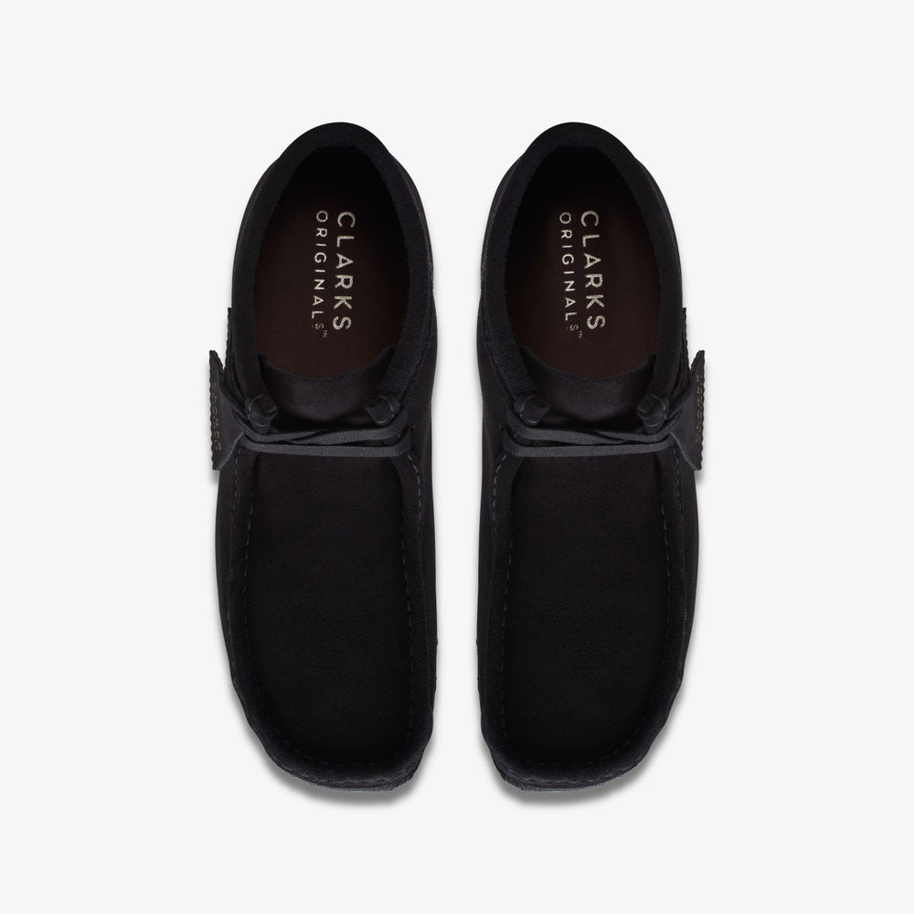 Wallabee Boot Black Suede