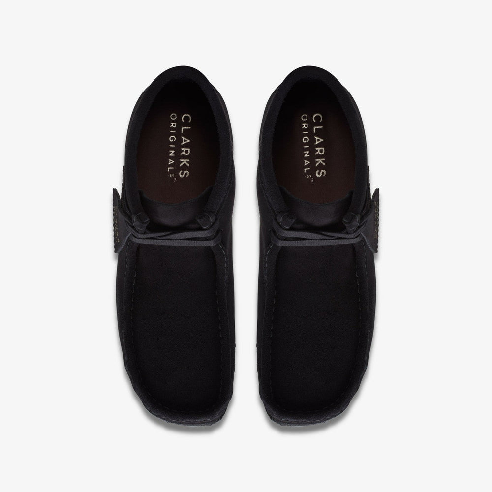 Wallabee Boot Black Suede